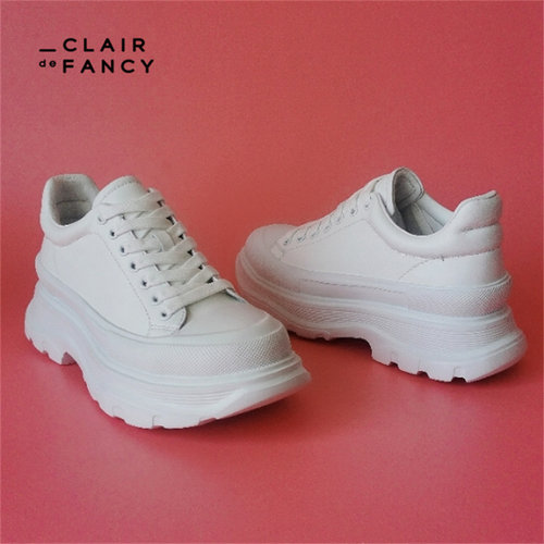 超轻小白鞋CLAIRdeFANCY时尚
