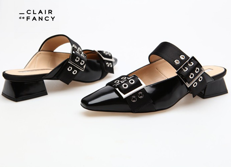 方头凉鞋CLAIRdeFANCY
