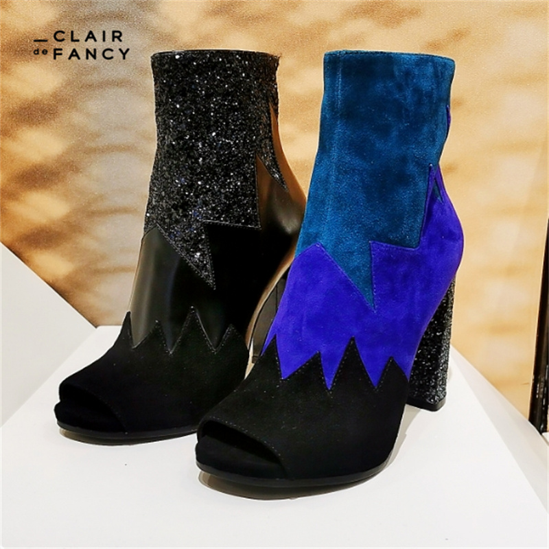 粗跟女鞋CLAIRdeFANCY