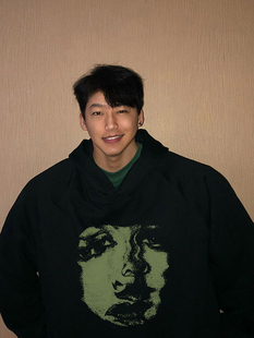 HIP潮牌美式复古男款卫衣秋冬季连帽宽松重磅纯棉oversize西海岸