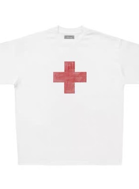 2hollisT恤2美式休闲重磅复古纯棉街头小众宽松小圆领古着Vintage