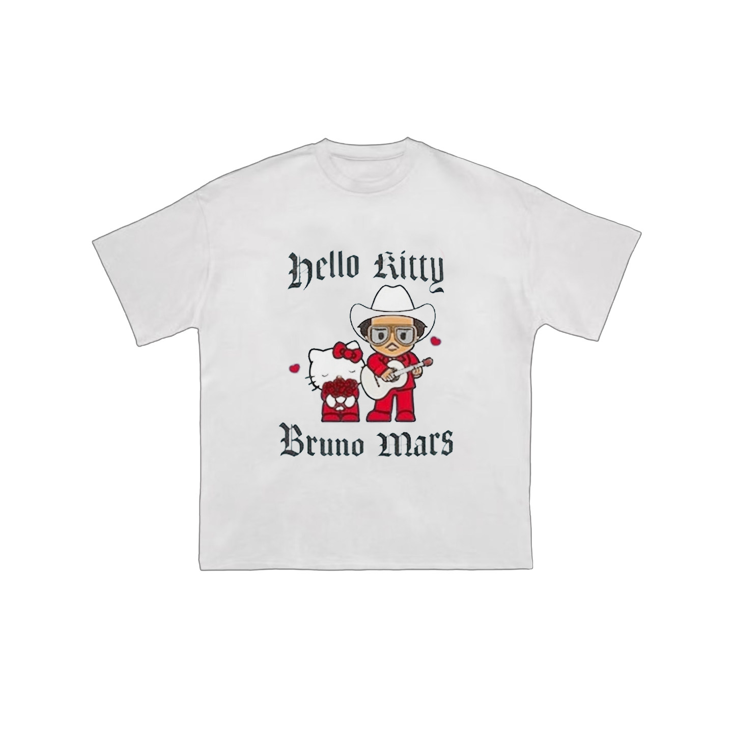 官网BrunoMars x HT恤