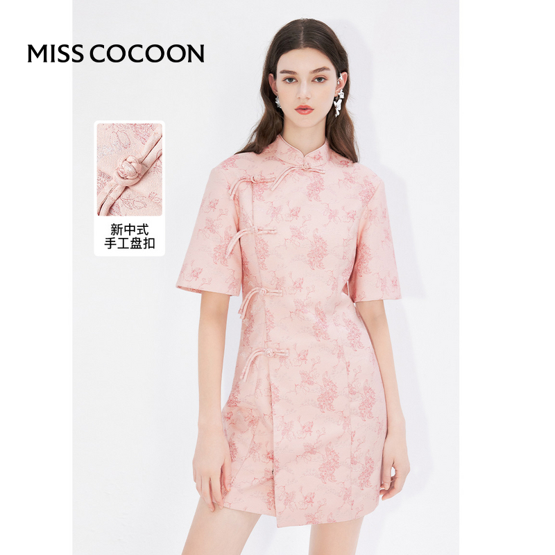 COCOON新中式旗袍连衣裙