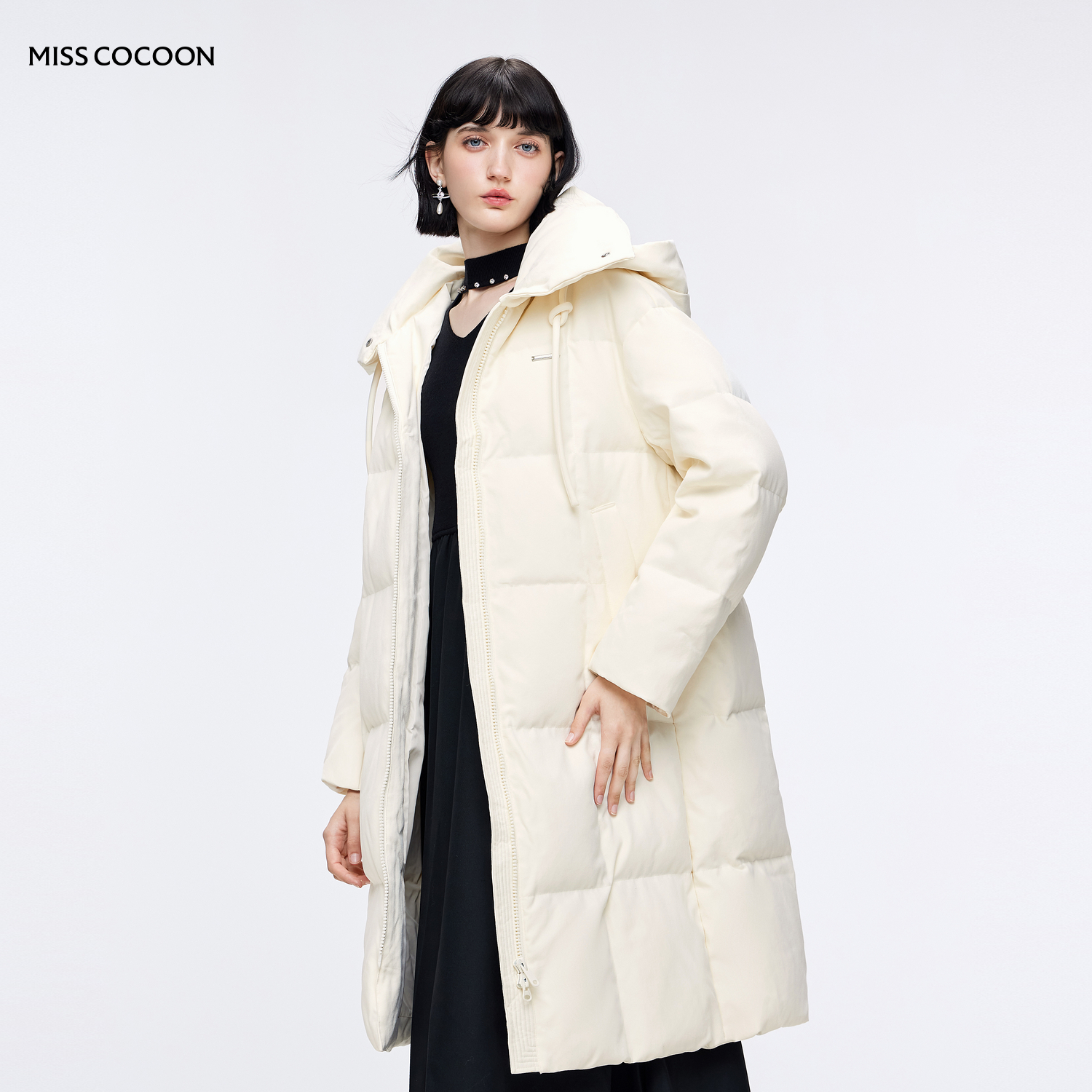 MISSCOCOON外套羽绒服鸭绒