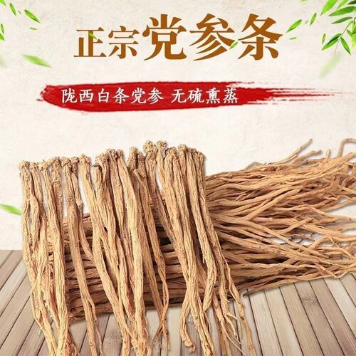 甘肃发货党参无硫正宗甘肃新货大条党参无硫党参参段特级党参大条