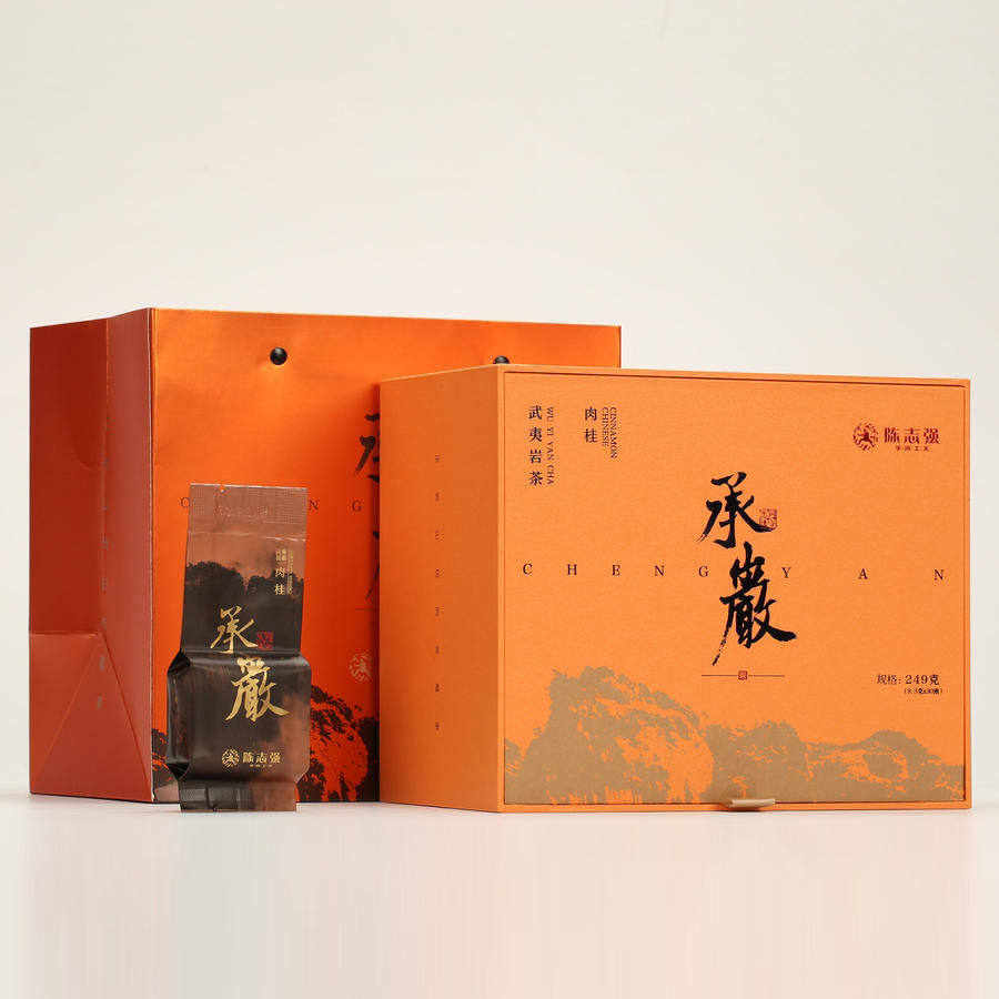 手尚工夫陈志强承岩肉桂茶武夷岩茶正岩山场249g/30泡肉桂礼盒装