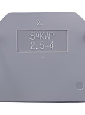 新端子挡板 SAKAP2.5-4 1129460000