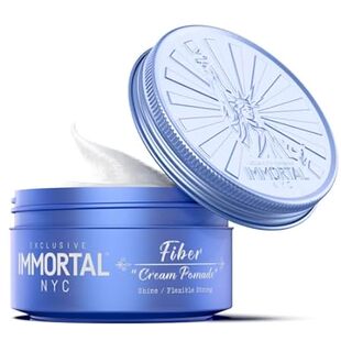Immortal NYC Fiber Cream Hair Pomade - Flex Strong Hold -