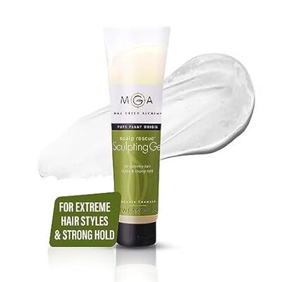 Max Green Alchemy MGA Vegan Sculpting Hair Gel Tube - Org
