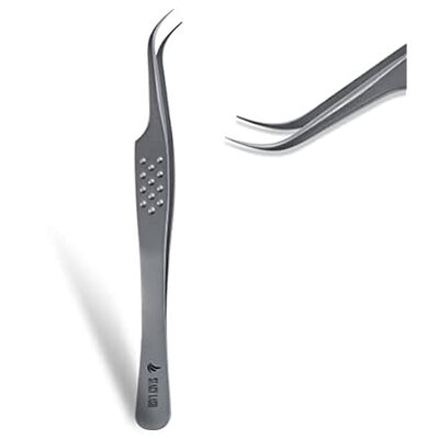 Stacy Lash STL-10 Curved Eyelash Extension Tweezers/Eyela