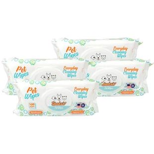 pet Wipes for Dogs and Cats Hypoallergenic Natural Produc