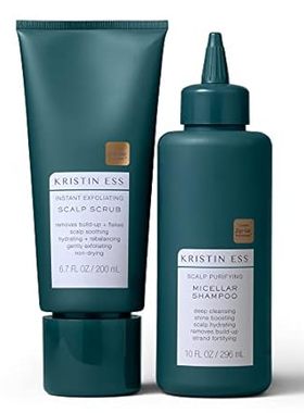 Kristin Ess Hair Vegan Scalp Treatment Set for Build Up，