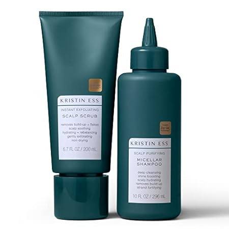 Kristin Ess Hair Vegan Scalp Treatment Set for Build Up，