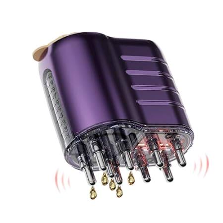 Hair Oiling Applicator + Scalp Massager 2 in 1， Dispenser