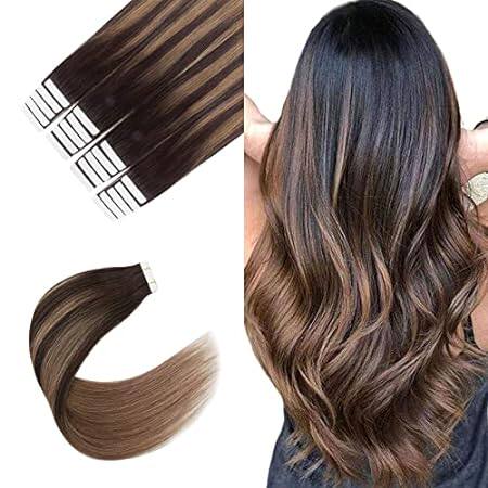 Tape In Human Hair Extensions Balayage Tape in Extensions