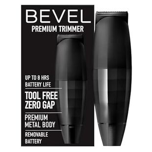 Bevel Beard Trimmer for Men - Black Edition Cordless Trim
