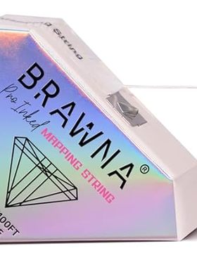 BRAWNA [ Upgraded Version ] 30 Meters White Brow Mapping