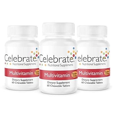 Celebrate Vitamins Bariatric Multivitamin Chewable Withou