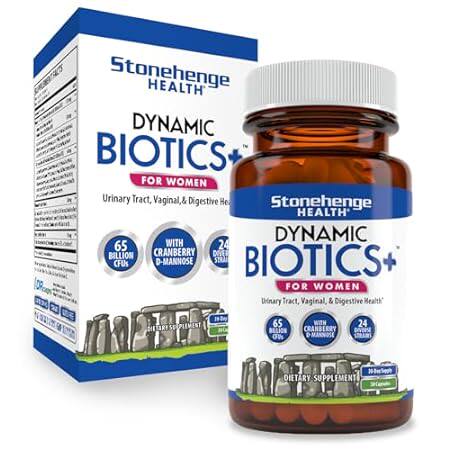 Stonehenge Health Probiotics 65 Billion CFU + 24 Strains，
