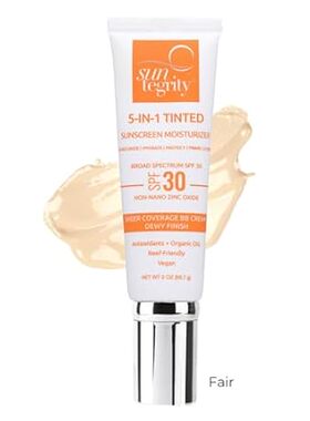 Suntegrity 5 in 1 Tinted Mineral Sunscreen for Face (SPF