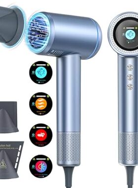 Hair Dryer， 150000 RPM High-Speed Brushless Motor Negativ