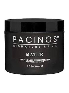 Pacinos Matte Hair Paste - Firm Hold， No Shine， Sculpting