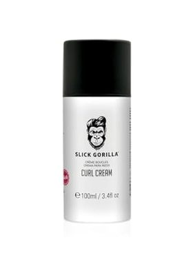 Slick Gorilla Curl Cream， 3.38 Fl Oz - Blend of Coconut o