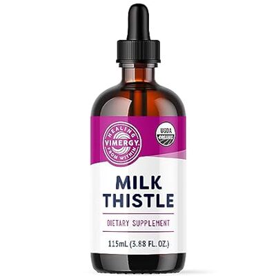 Vimergy USDA Organic Milk Thistle Extract， 57 Servings –