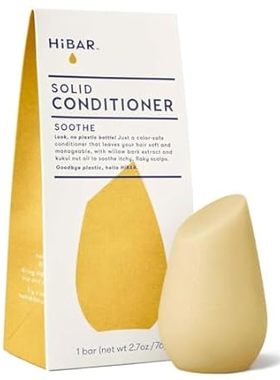 HiBAR Soothe Conditioner Bar， Dandruff Conditioner for It