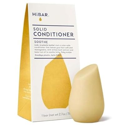 HiBAR Soothe Conditioner Bar， Dandruff Conditioner for It