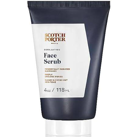 Scotch Porter Exfoliating Face Scrub for Men | Facial Cle