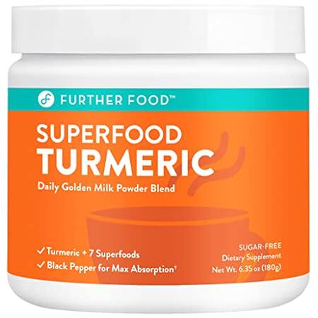 Further Food Best Turmeric Golden Milk Organic Turmeric P