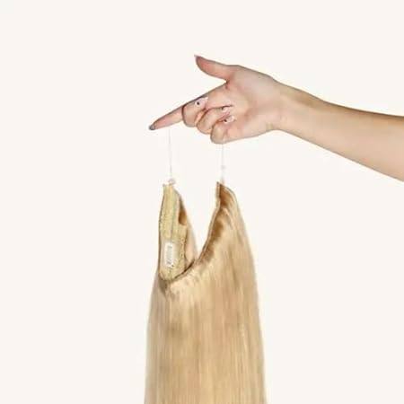 Zala Human Hair Halo - Real Hair Extensions for Seamless