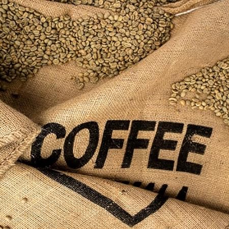 Hudson Roasters Unroasted Green Coffee Beans， Fair Trade，