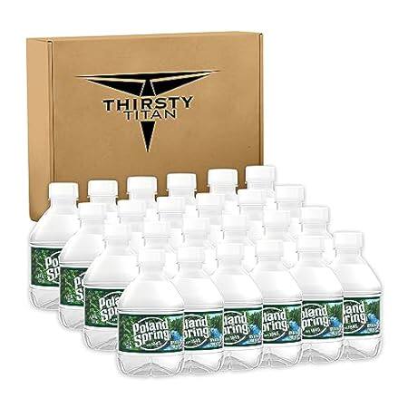 Poland Spring Water 24 Pack， Spring Water Bottles 24 Pack
