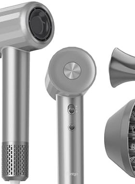 High Speed Ionic Hair Dryer with Diffuser， Professonal Bl