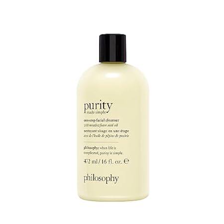 philosophy purity made simple one step facial cleanser -