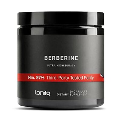 Toniiq Ultra High Strength Berberine HCl 500mg from The H