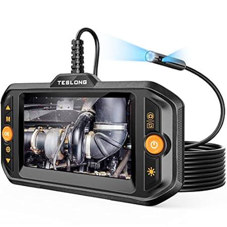 Dual Lens Endoscope Camera with Light， Teslong Mechanic B