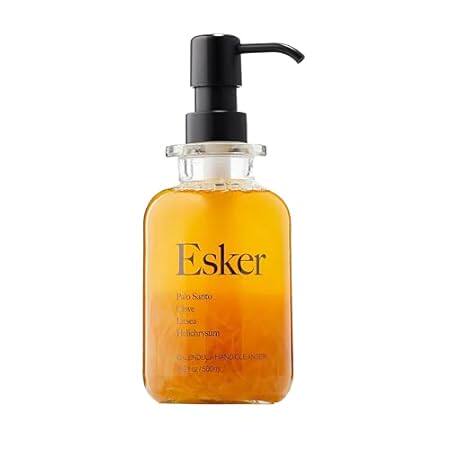 Esker - Natural Calendula Hand Cleanser | Plant-Based， Cr