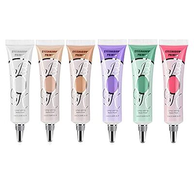 Eyeshadow Makeup Primer， COOSA 6 Colors Liquid Matte Eyes