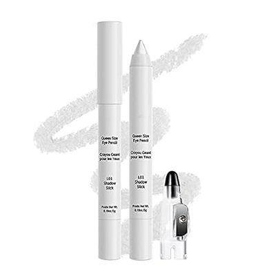 Erinde White Eyeshadow Stick， Eye Brightener Stick Eye Sh