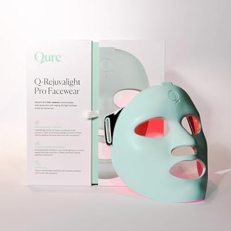 Qure LED Skin Care Face Mask With 5 Different Modes (Red图片