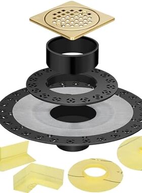 Shower Floor Drain Kit， Compatible with Schluter Systems