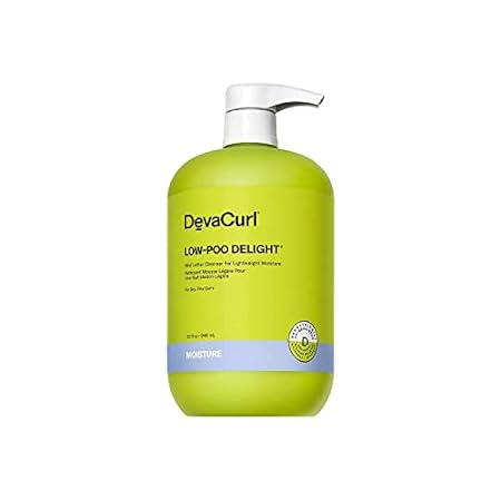 DevaCurl Low-Poo Delight Mild Lather Cleanser for Lightwe