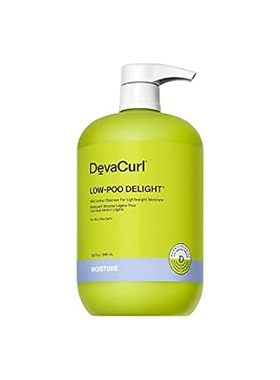 DevaCurl Low-Poo Delight Mild Lather Cleanser for Lightwe