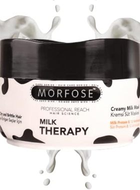 Morfose Professional Milk Therapy Hair Mask for Dry， Dama
