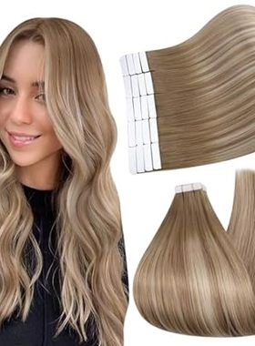 Ugeat Tape in Extensions Human Hair Ombre Remy Tape in Ha