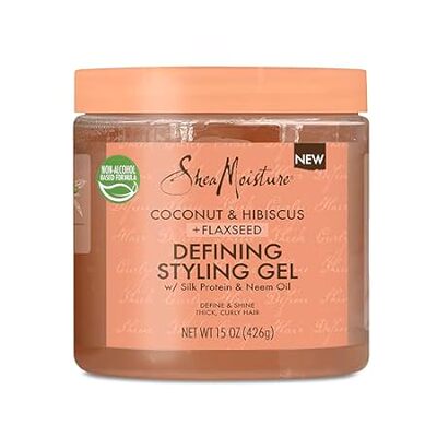 SheaMoisture Defining Styling Gel For Thick， Curly Hair C
