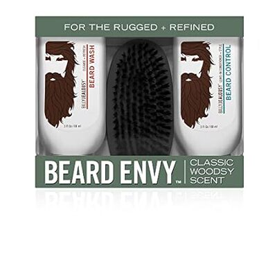 Billy Jealousy Beard Envy Facial Hair Refining Kit - with